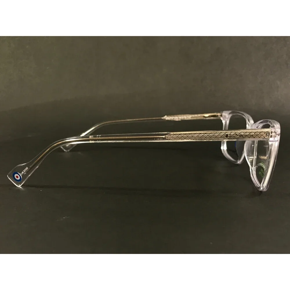 Ben Sherman Eyeglasses Frames SOUTH C03 Crystal Rectangle Full Rim 54-16-145
